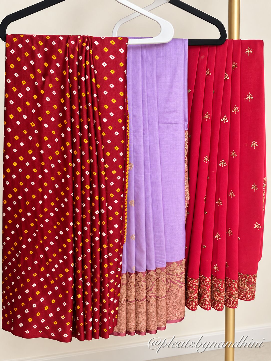 Pre-pleated saree 6